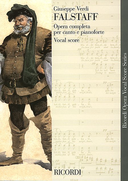 【原版】Verdi  威尔第 法斯塔夫 （歌剧钢伴）HL 50017950