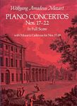 莫扎特钢琴协奏曲NOS.17--22(总谱) DOVER