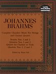Johannes Brahms 勃拉姆斯室内音乐全集：弦乐五重奏和单簧管五重奏 DOVER