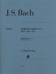 Bach J.S.巴赫 英国组曲 4-6, BWV 809-811(净版，无指法标记)  HN 1103