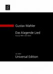 Mahler Gustav马勒：悲叹之歌 总谱 UE 34801