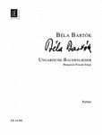 Bartok  巴托克《匈牙利农夫的歌》管弦乐作品 作品  UE14496