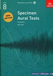英皇考级：听觉测试模拟题Specimen Aural Tests（第8级）（附2CD）（英文版）