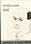 schoenberg 勋伯格：三首钢琴小品 UE 18382