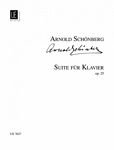 schoenberg 勋伯格：钢琴组曲 op.25 UE 7627