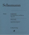 Schumann  舒曼 声乐套曲 op. 24 Schumann 舒曼 声乐套曲 op. 24 HN 548