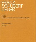 舒伯特 艺术歌曲，根据不同诗人诗作而作(高音用）  HN 514