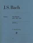 Bach J.S. 巴赫 四首二重奏 BWV 802-805 HN 161