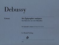 Debussy 德彪西 六首古代墓志铭 Six Epigraphes antiques HN 408