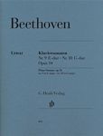 Beethoven 贝多芬 E大调第九钢琴奏鸣曲 op. 14,1 与G 大调第十钢琴奏鸣曲 op. 14,2 HN 810