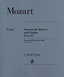 Mozart 莫扎特小提琴奏鸣曲 第III卷 HN 79