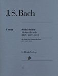J.S. Bach  巴赫 六首无伴奏大提琴组曲 BWV 1007-1012  HN 666