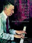 Rachmaninoff 拉赫曼尼诺夫钢琴演唱歌曲全集 DOVER
