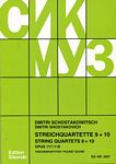 【原版】Shostakovich 肖斯塔科维奇 弦乐四重奏 9-10 SIK2267