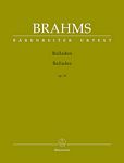 【原版乐谱】Brahms 勃拉姆斯 叙事曲 OP 10  BA9601
