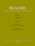 【原版乐谱】Brahms 勃...