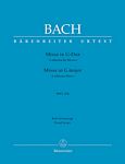 【原版乐谱】J S Bach 巴赫 G大调弥撒 BWV 236（钢琴缩编谱）BA 5185-90