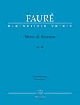 【原版乐谱】 Faure 福雷 安魂曲（钢琴缩编谱）BA 9461-90