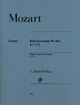 【原版乐谱】Mozart 莫扎特 降B大调钢琴奏鸣曲 KV 570 HN 398