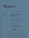 【原版乐谱】Mozart 莫扎特 F 大调钢琴奏鸣曲 KV 280  HN 1040