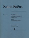【原版乐谱】Saint-Saens 圣- 桑 “ 天鹅” ，《动物狂欢节》( 大提琴与钢琴版本)  HN 943