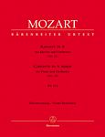 【原版乐谱】Mozart 莫扎特钢琴协奏曲 K.414 BA 4876-90