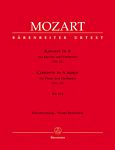 【原版乐谱】Mozart 莫扎特钢琴协奏曲 K.414 BA 4876-90