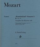 【原版乐谱】莫扎特 “神童”钢琴奏鸣曲第一册  KV6-9  HN 1094