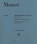 【原版乐谱】莫扎特 “神童”钢琴奏鸣曲第一册  KV6-9  HN 1094