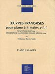 【原版】法国钢琴--德彪西、拉威尔、萨蒂作品钢琴四首联弹曲集 DF15650