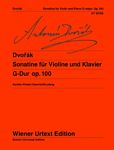 【原版】德沃夏克 小提琴奏鸣曲OP 100（附钢琴伴奏）UT50162