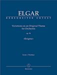【原版总谱】Elgar 埃尔加 《谜语》原主题变奏曲（为管弦乐队而作）OP 36  BA 9042