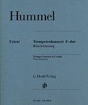 【原版】胡梅尔 降E大调小号协奏曲（钢琴版本）( 小号声部为降E/E、C和降B大调) HN 840
