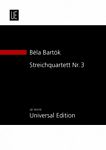 【原版】Bartók Béla 巴托克 弦乐四重奏 NO 3 UE34310