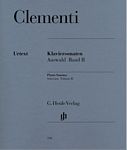 【原版乐谱】克莱门蒂 钢琴奏鸣曲选集 卷II   (1790-1805) HN 330