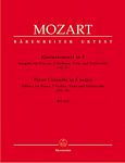 莫扎特 为双小提琴、中提琴、大提琴与钢琴而作的钢琴协奏曲室内乐版 KV 413  BA 4875