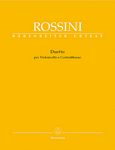 【原版】Rossini 罗西尼 大提琴与低音提琴二重奏 BA 10544