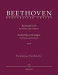 【原版】Beethoven 贝多芬 D大调小提琴协奏曲 op.61 BA 9019-90