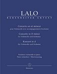 Lalo 拉罗 D小调大提琴与管弦乐队协奏曲 BA 6999-90