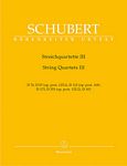 【原版】Franz Schubert 舒伯特 弦乐四重奏（三）BA 5636