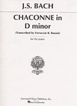 【原版】布索尼改编 巴赫《d小调恰空 舞曲》钢琴曲 HL.50282350