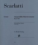 【原版】D. 斯卡拉蒂 钢琴奏鸣曲选集 卷III  HN 476