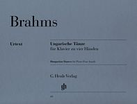 【原版】Brahms 勃拉姆斯 匈牙利舞曲 1-21 HN 68