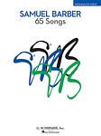 【原版】Barber  巴伯65首歌曲集（中低音用）HL.50490045