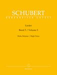 【原版】Schubert 舒伯特 艺术歌曲 第5辑（高音） BA 9105