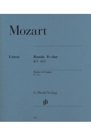 【原版】 Mozart 莫扎特 D 大调回旋曲 KV 485  HN 895