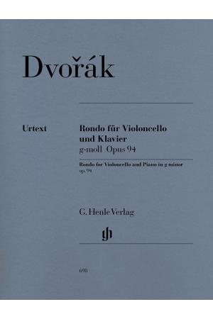 【原版】Dvorak  德沃夏克 g小调大提琴回旋曲 op. 94 HN 698