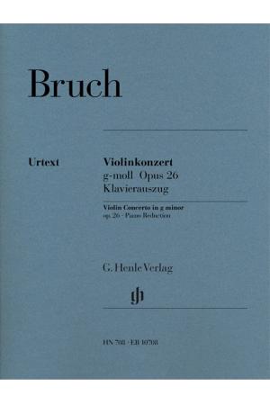 【原版】 Max Bruch  布鲁赫 g小调小提琴协奏曲 op. 26 HN 708