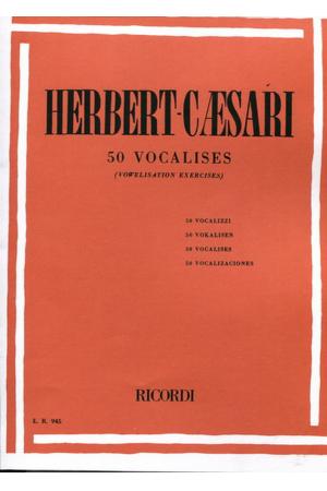  Victor Herbert 赫伯特练声曲50首 Vocalizzi HL.50012210