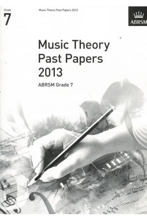 英皇考级：Music Theory Past Papers 2013 G7 2013年乐理真题7级（英文版）